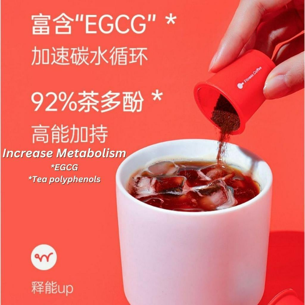 10颗cap/盒box FIBOO 无糖消水肿黑咖啡/益生元黑咖啡 Arabica Coffee Bean Coffee No Added Sugar Black Coffee 阿拉比卡咖啡豆黑咖啡
