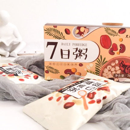 100gx7bags/box 7 Days Non-Repeat Porridge Healthy Grain Porridge 7日无重复养生粥 100gx7小包/盒*孕妇可吃