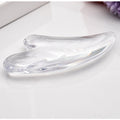 现货 - 透明水晶刮痧板 脸部刮痧 拉提瘦脸 Gua Sha Jade Face Massage Beauty Tools