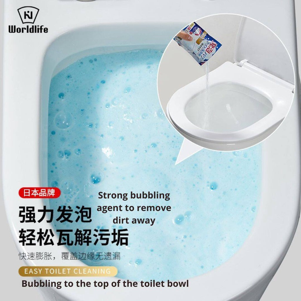 150g 和匠马桶泡泡净Japan Style Toilet Bowl Cleaning Bubbling Powder 和匠马桶泡泡净 马桶发泡粉 Toilet Bowl Cleaner