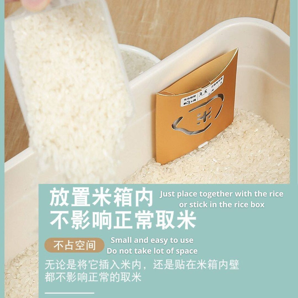 Natural Anti Rice Bugs Bag for 3 months usage 3个月使用渔生堂天然防米虫神器