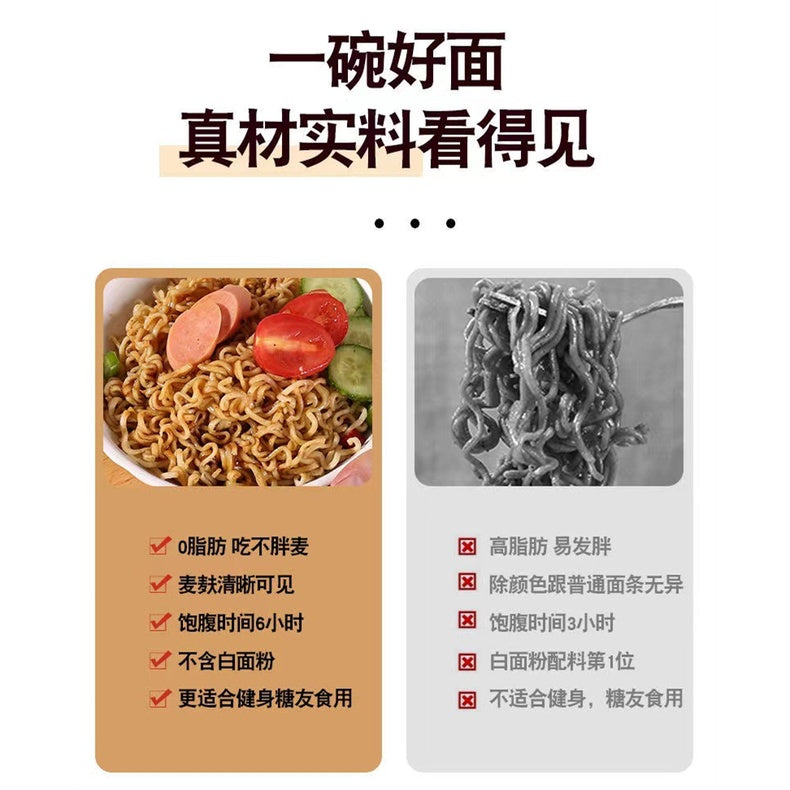 0脂肪非油炸 高蛋白藜麦面/低脂高蛋白荞麦面Fat Free Quinoa Noodle Diet Meal Diabetes Meal Quinoa Instant Noodle 藜麦方便面 糖友主食 健身主食 瘦身主食 不含白面