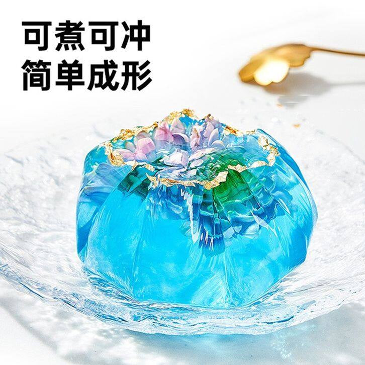 100g 无防腐剂 低卡 冰凉白凉粉 无防腐剂果冻粉 100g No Preservatives   *Low Calories White Jelly Powder