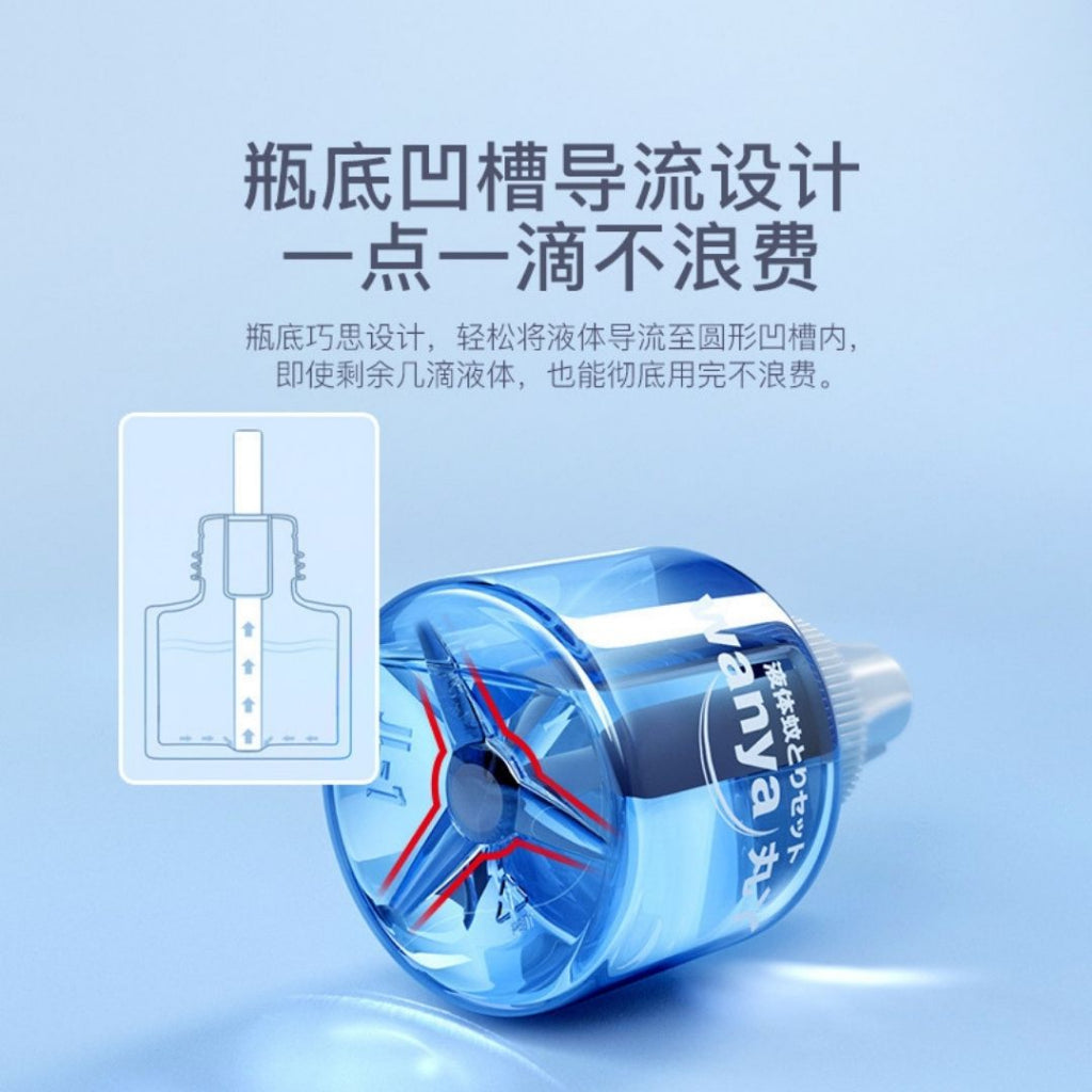 宝宝孕妇可用Wanya 蚊香液 驱蚊液器Wanya Electric Mosquito Repellant Device Baby & Pregnant Women Friendly