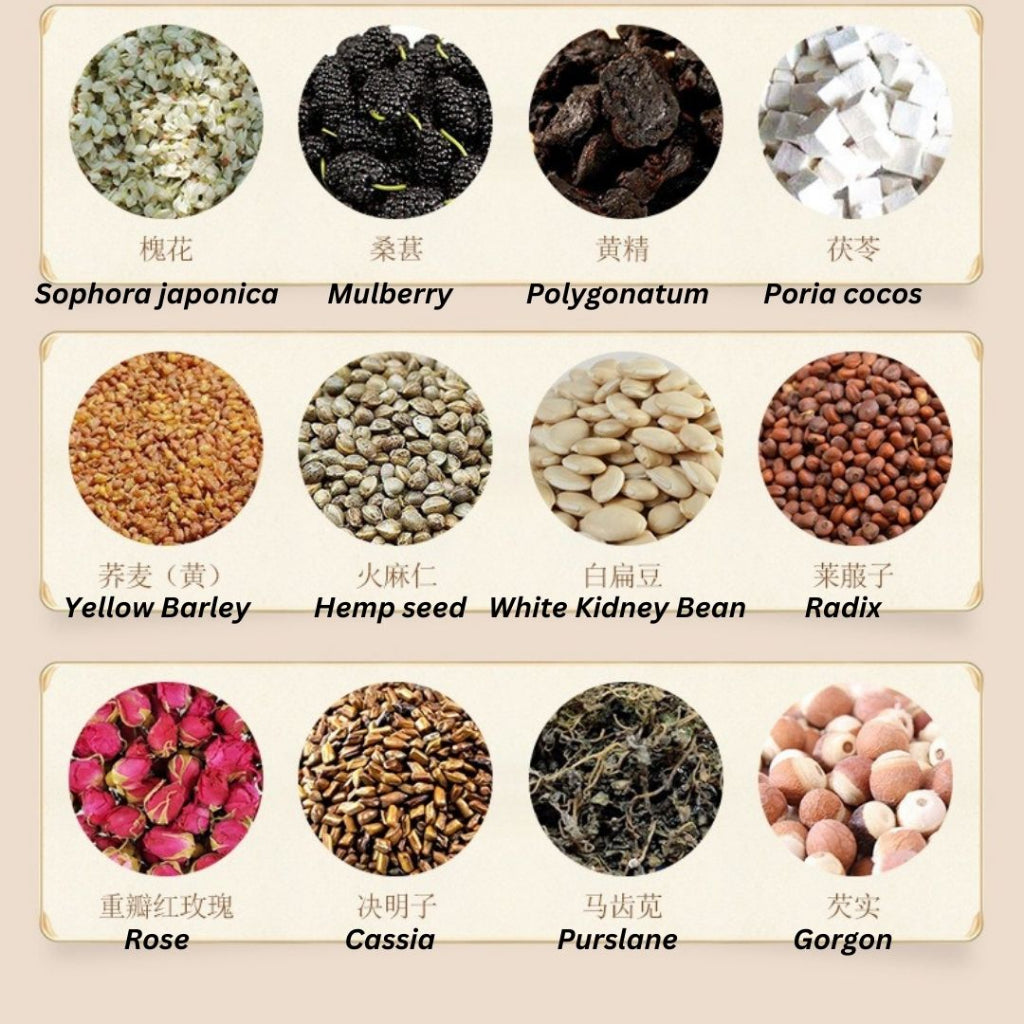 30Teabags茶袋 祛湿排毒 32味红豆薏米茶 32Herbs Red Bean Barley Tea *Detox and Reduce Dampness
