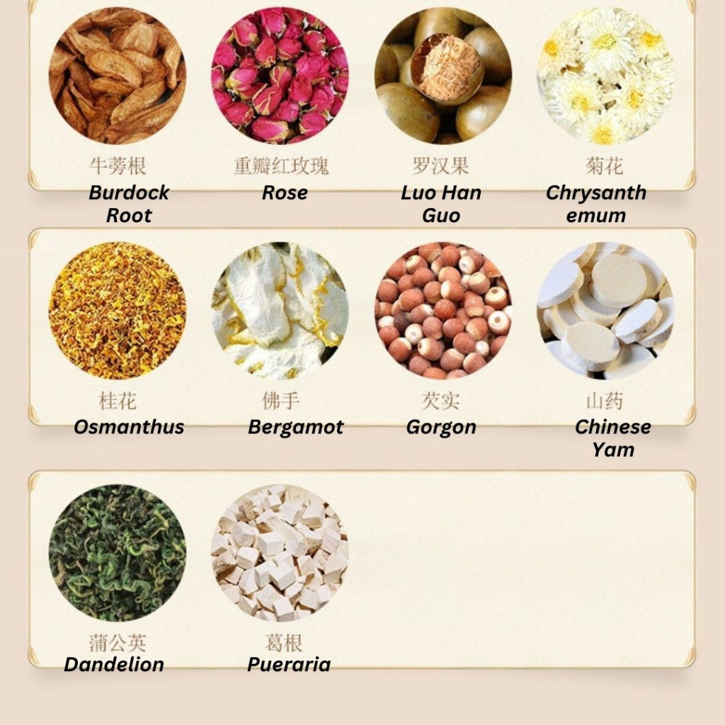 30Teabags茶包 清肝火明目 18味菊花决明子茶 18Herbs Chrysanthemum Cassia Tea *Good for Eyes & Liver