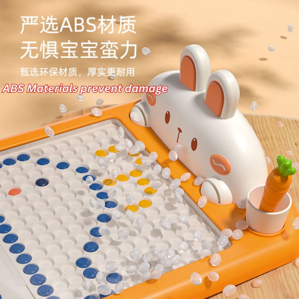 4岁-11years old岁 Kid Magnetic Drawing Board 儿童磁性画板兔子磁力画板 提高儿童专注力 儿童画板 New Style Children Magnetic Drawing Board