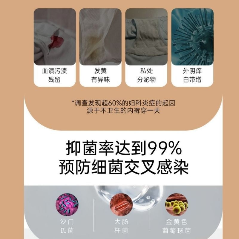 300ml 99% Antibacterial Lotus Scent Probiotic Underwear Bra Detergent 99%抗菌 莲花香益生菌内衣裤洗衣液 母婴安全