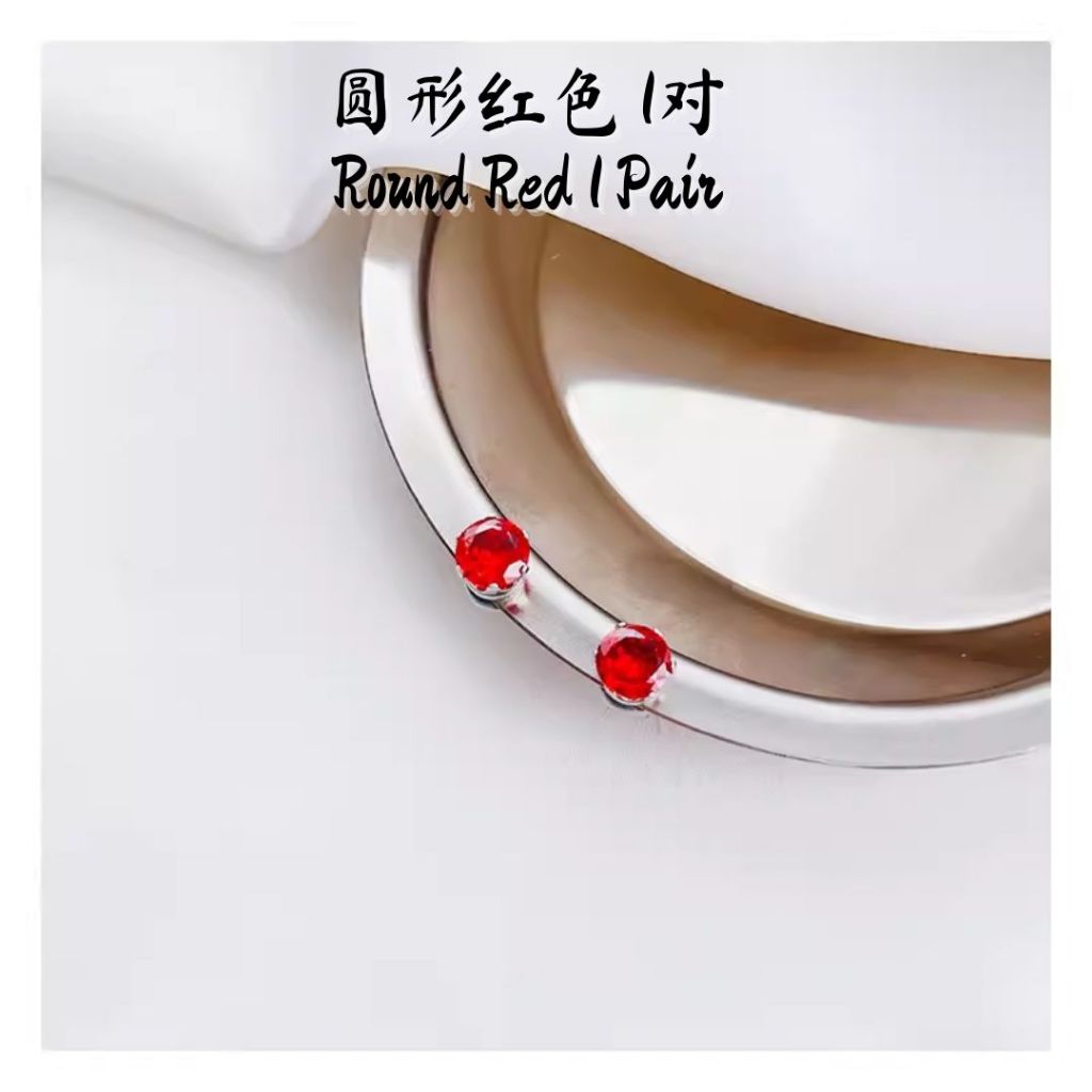 磁吸耳钉 吸铁耳钉 无需耳洞耳钉 Magnetic Earring No Piercing Required Earring