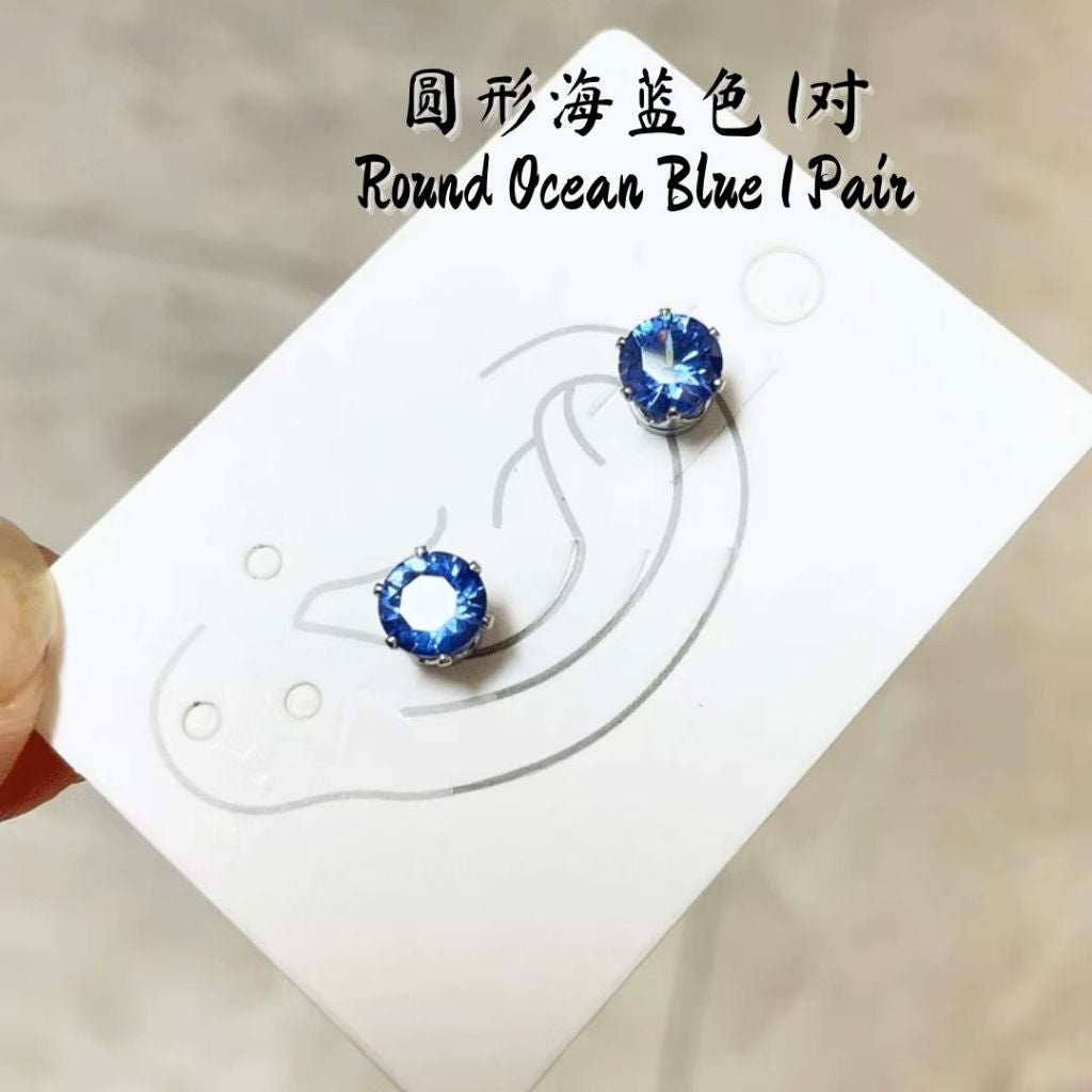磁吸耳钉 吸铁耳钉 无需耳洞耳钉 Magnetic Earring No Piercing Required Earring