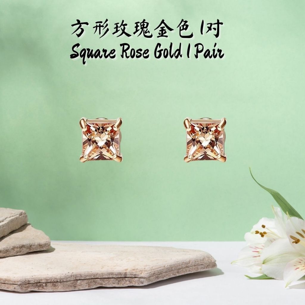 磁吸耳钉 吸铁耳钉 无需耳洞耳钉 Magnetic Earring No Piercing Required Earring