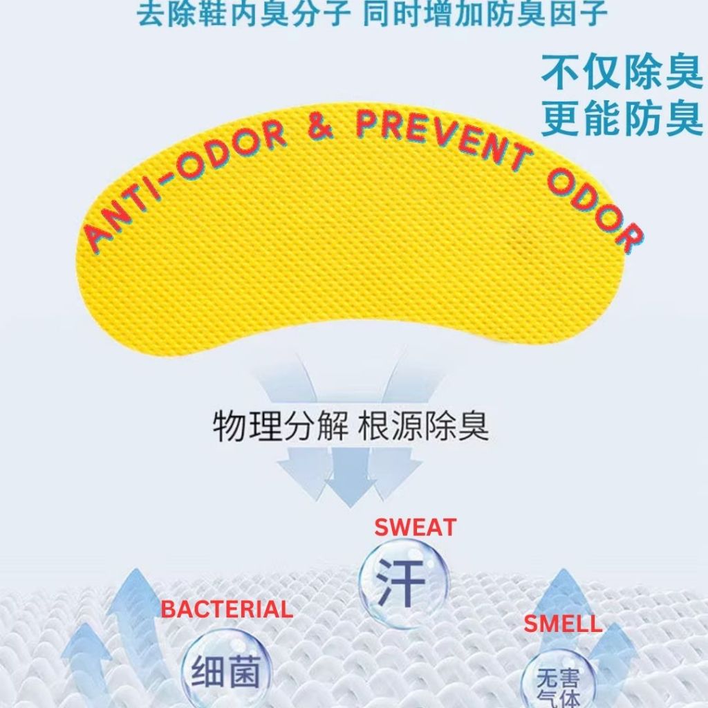 5对pairs/包bag 柠檬清新/雅顿绿茶香 除臭抗菌鞋贴 Anti-odor and Antibacterial Shoes Patch Lemon Scent Shoes Patches 鞋子芳香抗菌贴Shoes Deodorizer