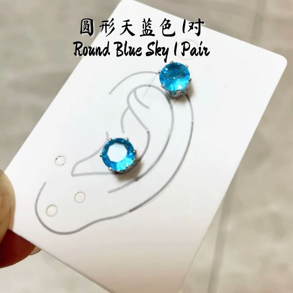 磁吸耳钉 吸铁耳钉 无需耳洞耳钉 Magnetic Earring No Piercing Required Earring