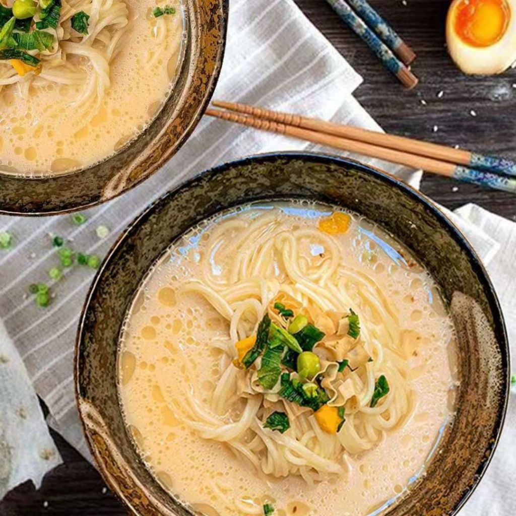 5set套 味中未豚骨高汤包 Delicious Pork Bone Instant Soup Bag 1包豚骨高汤+1包香油 1 Bag Pork Soup Bag +1 Bag Sesame Oil Travel Soup Bag