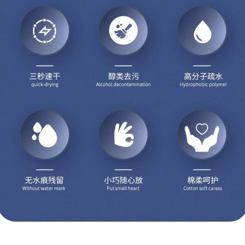 10pcs片/bag包 玻璃油膜清洁湿巾 Window Oil Film Remover Wipes Car Window Oil Film Cleaning Wipes 汽车镜子油膜清洁湿巾