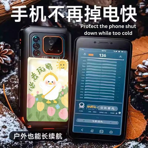 10片pcs 可爱暖宝宝 手机暖宝宝 Phone and Body Warm Patch 经期暖暖贴 Menses Time Warm Patches 冬季旅行暖宝宝 Tampalan Panas Telefon dan Badan