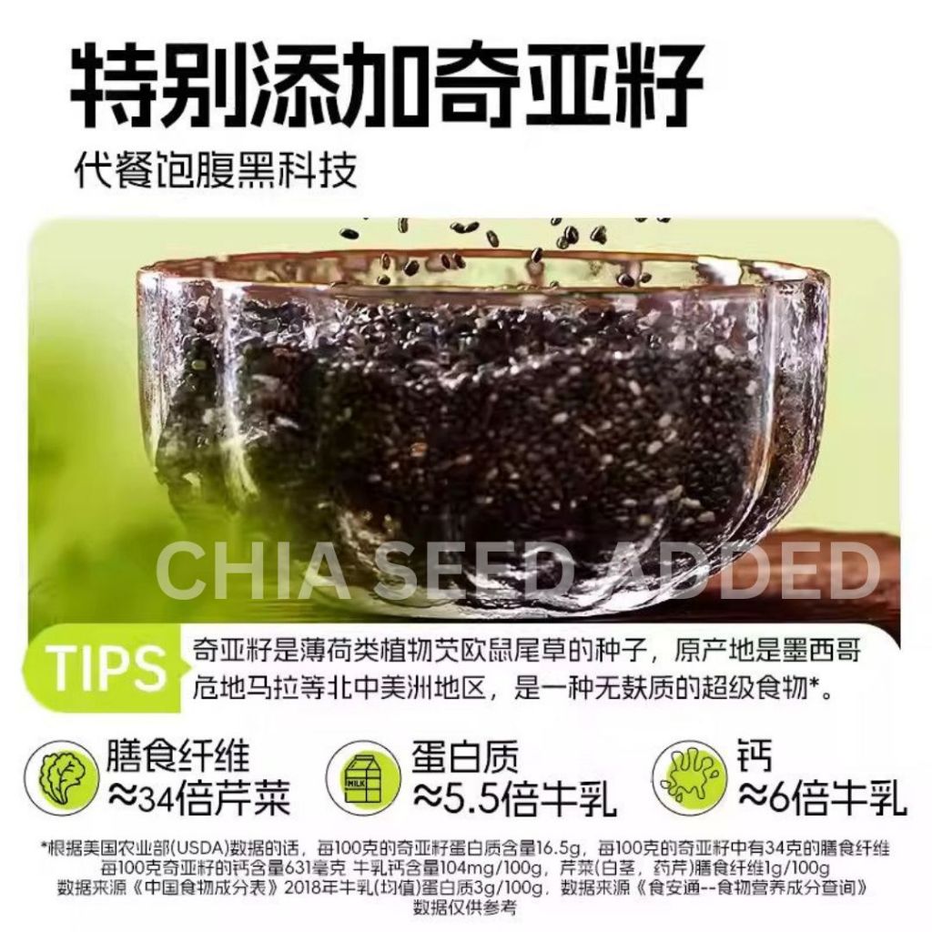 40g 减50%脂肪 奇亚籽芝麻沙拉汁 Reduce 50% Chia Seed Roasted Sesame Salad Sauce