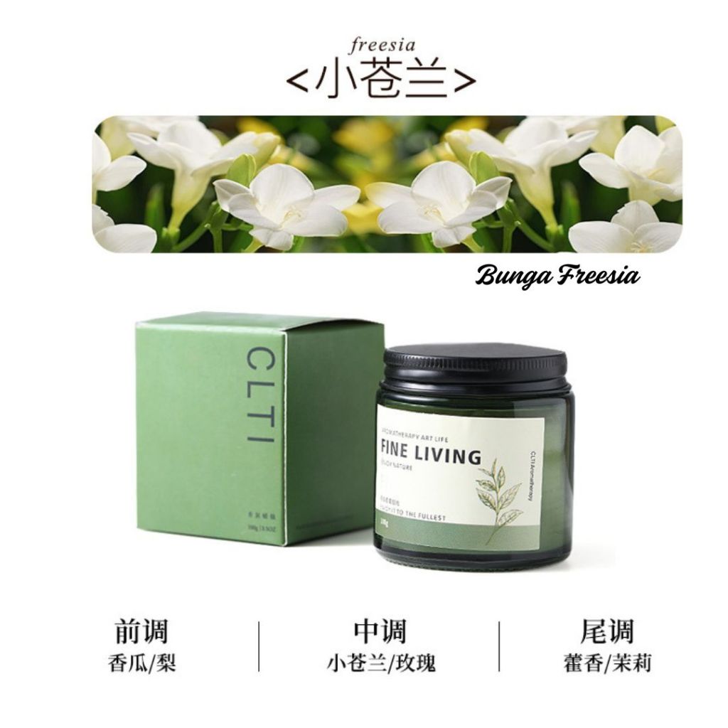 100g Tea Scent Aromatherapy Candles 茶香香氛蜡烛 精油香氛蜡烛 Osmanthus Tea Candle桂花龙井蜡烛/ White Peach Oolong Candle白桃乌龙蜡烛/梅子煎茶蜡烛