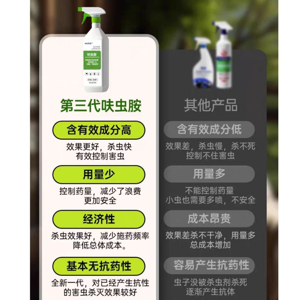 500ml  呋虫胺杀虫剂 灭杀蟑螂跳蚤蚂蚁害虫 Dinotefuran Insecticide Pesticides Kill Flea, Anti-cockroach, Anti-bug spray Anti-ant spray