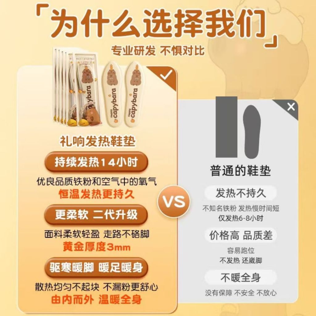 5 Pairs双 Winter Heating Shoes Insoles 加热鞋垫 冬季旅行必备 冬天暖脚神器 Shoes Insoles Warmer/ Tapak Kasut Pemanas Musim Sejuk 冬季加热鞋垫
