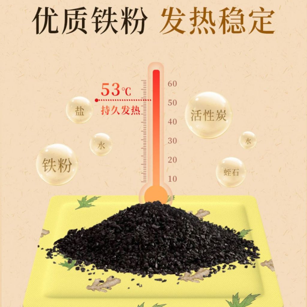 10pcs 草本热敷暖贴 Herbal Warming Patch 艾草高良姜暖贴/白芍藏红花暖贴/红花益母草暖贴/艾草洛神花暖贴 Belly Warming Patch/ Body Herbal Warming Patch 经疼暖肚贴