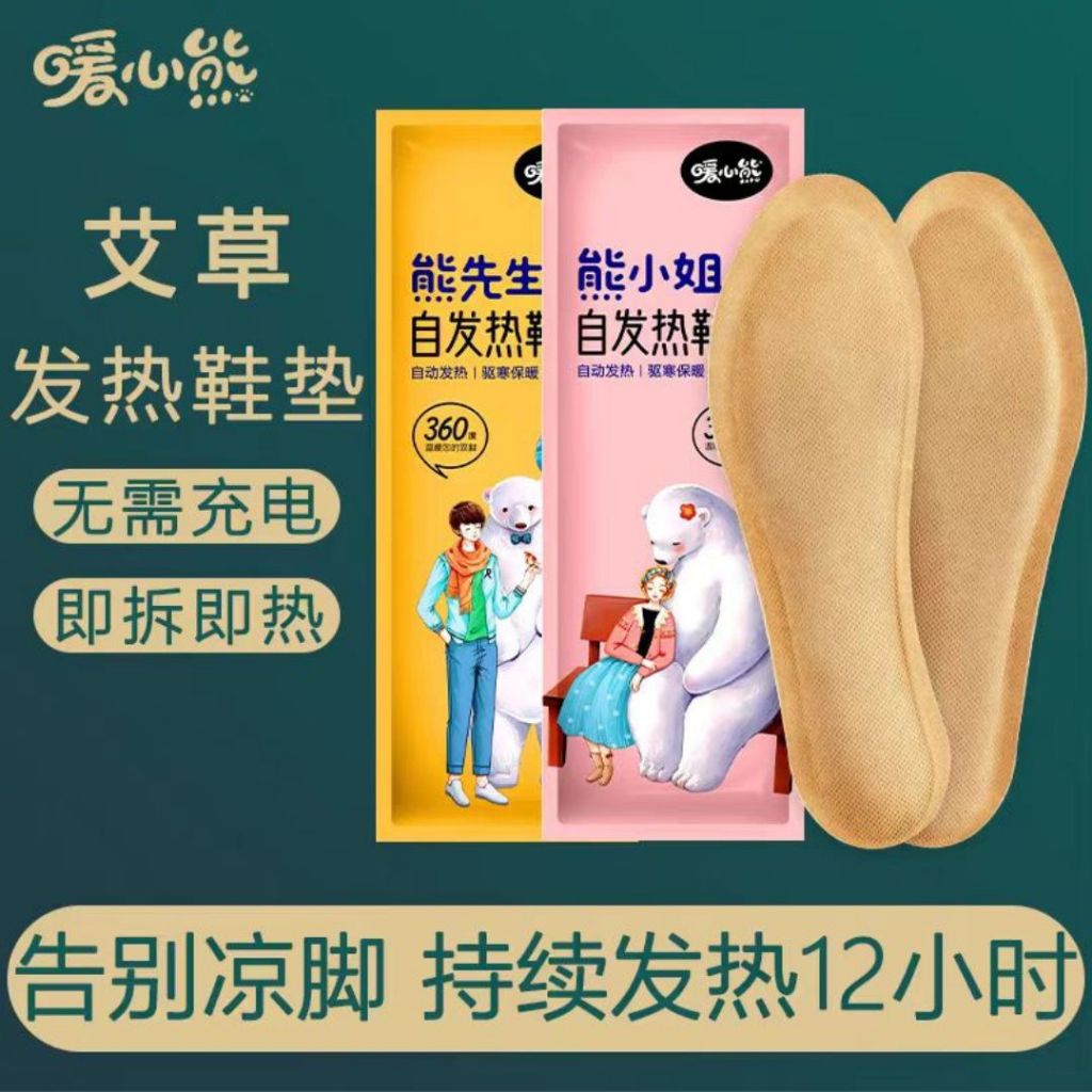 5 Pairs双 Winter Heating Shoes Insoles 加热鞋垫 冬季旅行必备 冬天暖脚神器 Shoes Insoles Warmer/ Tapak Kasut Pemanas Musim Sejuk 冬季加热鞋垫