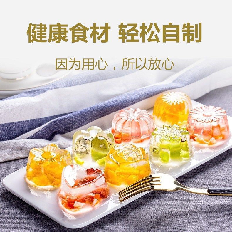 100g 无防腐剂 低卡 冰凉白凉粉 无防腐剂果冻粉 100g No Preservatives   *Low Calories White Jelly Powder