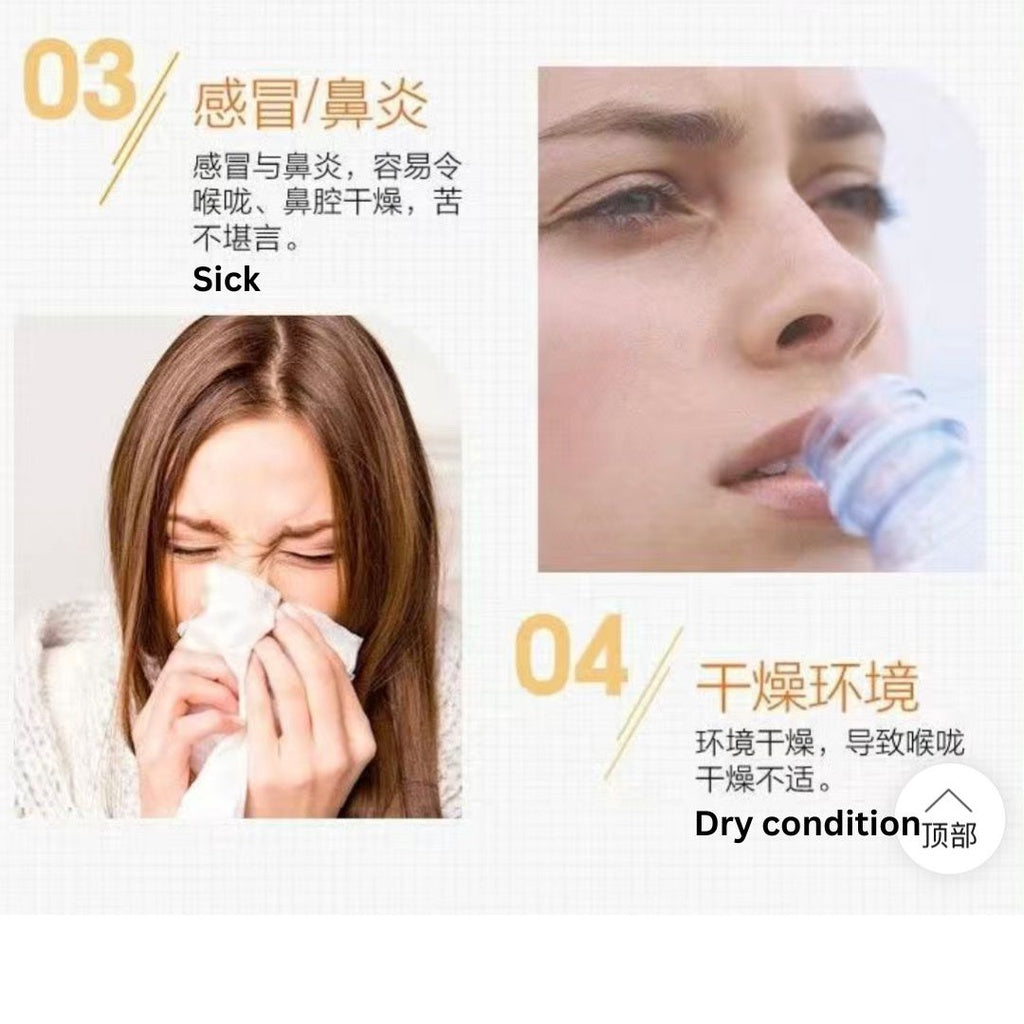 小红书推荐 3片pcs/盒box 日本小林制药 10小时加湿口罩长途旅行必备 Japan 10hours Moisturizing Mask Travel Must Have