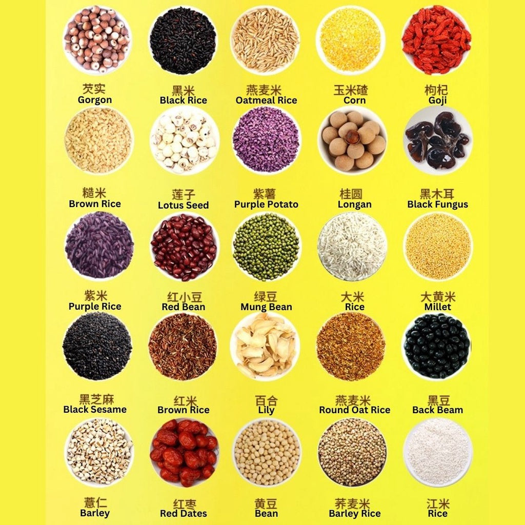 100gx30bags包/box 30日不重样健康杂粮粥*黄盒 30 Days Non-Repeat Healthy Mixed Rice Porridge