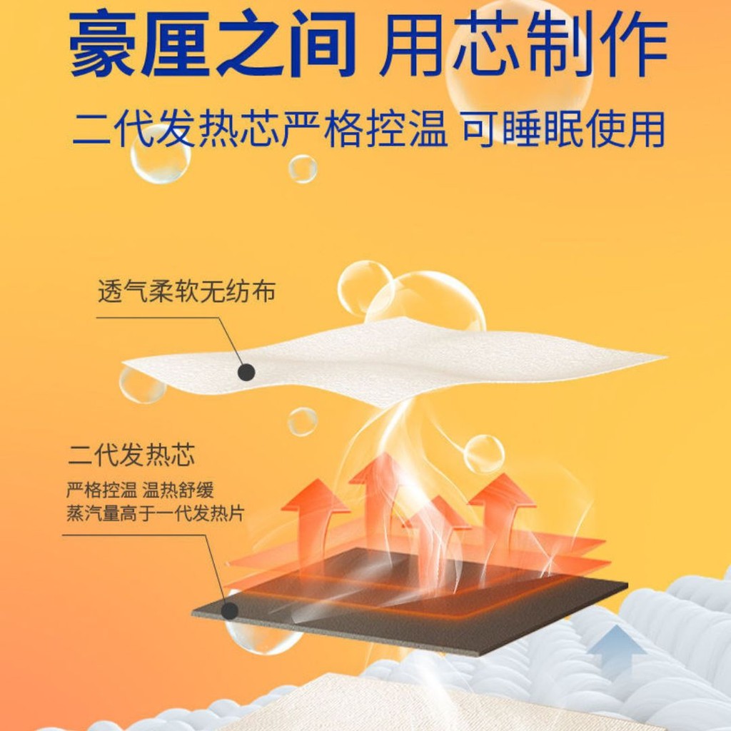 10pcs片 VC+Lutein Steam Eye Mask 维他命C+叶黄素蒸汽眼罩 热敷舒缓眼疲 舒缓干涩 助眠 淡化眼圈 Good for tired eye