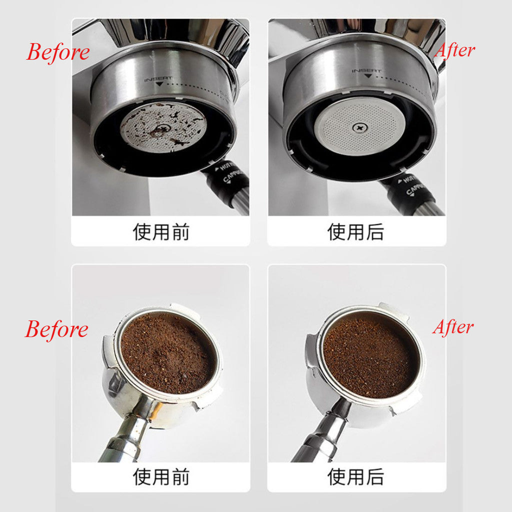 30pcs颗 Coffee Machine Cleaning Tablets 意式咖啡机清洁片Descaling Coffee Machine Cleaner 去除水垢和油脂 咖啡机清洁剂